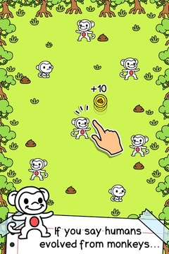 Monkey Evolution - Clicker游戏截图6