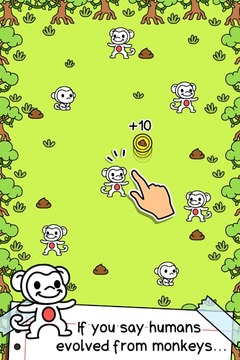 Monkey Evolution - Clicker游戲截圖6