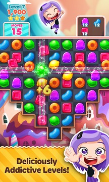 Viber 糖果狂歡游戲截圖3