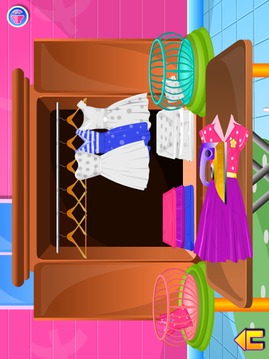Laundry clothes girls games游戲截圖4