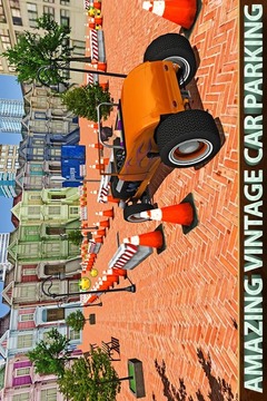 Vintage Car Parking 2017游戲截圖1