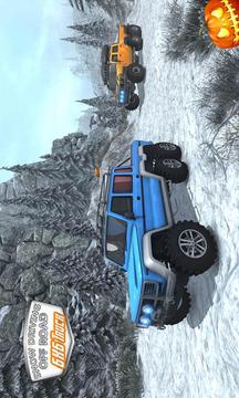 Snow Driving Offroad 6x6 Truck游戲截圖2