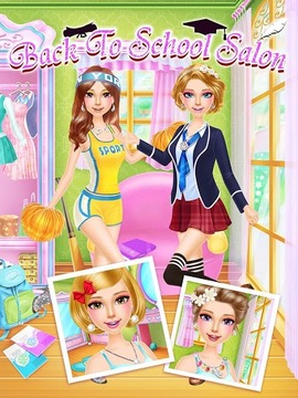 Back To School Salon-girl game游戲截圖4