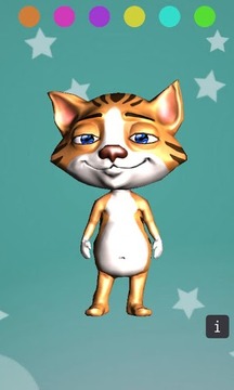 3D Cute Ginger Cat Sounds游戲截圖1
