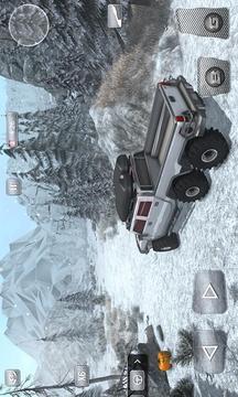 Snow Driving Offroad 6x6 Truck游戲截圖3