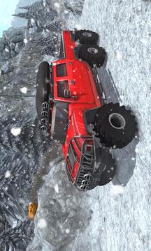 Snow Driving Offroad 6x6 Truck游戲截圖1