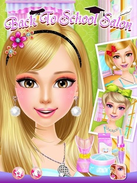 Back To School Salon-girl game游戲截圖2