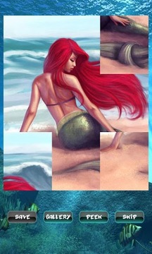 Mermaid Puzzles游戲截圖3