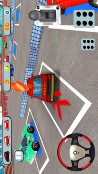 Pixel Craft Car Parking游戲截圖5