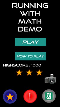Running With Math Demo游戏截图1