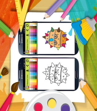 Coloring Book for Pokemon游戲截圖3