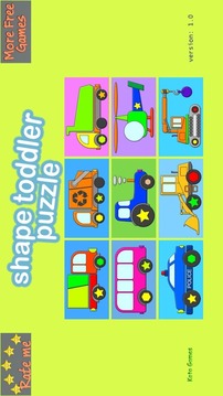 Shape Toddler Puzzle游戲截圖4