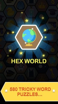 Word Hex Key: Puzzle On Hexa游戲截圖1