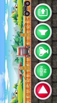 Monster Truck Stunt Race Game游戲截圖4