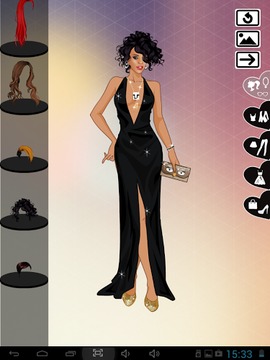 ★★★Rihanna Dress up game游戲截圖4