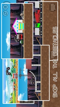 Monster Truck Stunt Race Game游戲截圖2