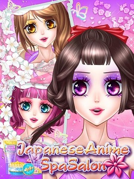 Japanese Anime Spa Salon游戏截图3