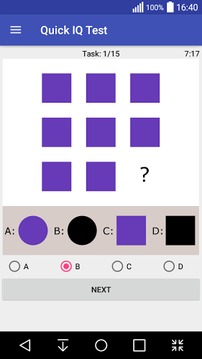 Quick IQ Test游戲截圖3