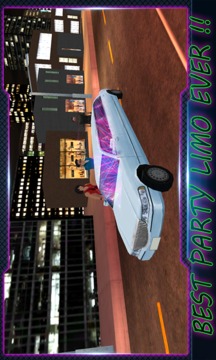 Big City Party Limo Driver 3D游戲截圖1