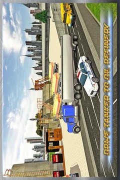 Oil Tanker Transporter Truck游戲截圖2
