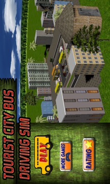 Downtown bus drive 3d游戲截圖3