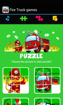 Fire Truck games for kids lite游戲截圖2