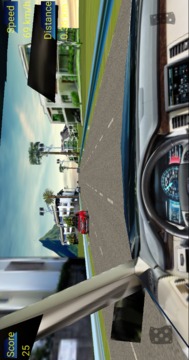 Traffic Racer Cockpit 3D游戲截圖3