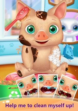 Baby Animal Care Saloon游戲截圖1