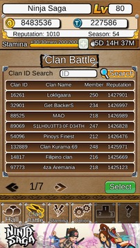 NS Clan War Panel游戲截圖3