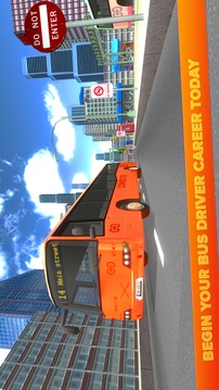 City Tourist Bus Driving 3D游戏截图3