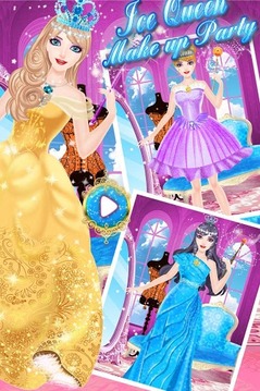 Ice Queen Make Up Party游戲截圖5