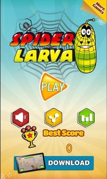Game Gratis: Spider Larva游戲截圖2