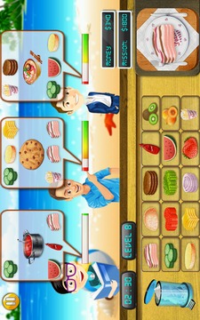 Cooking Chef Beach Bistro游戲截圖5