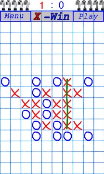 Gomoku (Tic Tac Toe)游戲截圖3