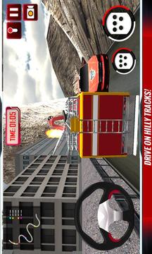 Hill Climb Fire Truck Rescue游戲截圖1