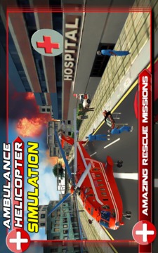 911 Ambulance Heli Rescue游戲截圖1