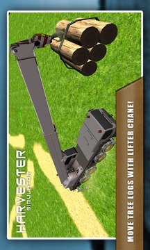 Hay Farm Truck Driver Logs 3D游戲截圖1