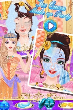 Ice Queen Make Up Party游戲截圖2