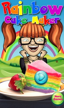 Rainbow Cake Maker Bake shop游戲截圖1