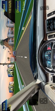 Traffic Racer Cockpit 3D游戲截圖1