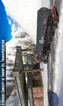 Up Hill Snow Truck Driver游戲截圖4