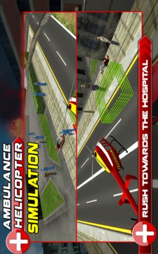 911 Ambulance Heli Rescue游戲截圖4