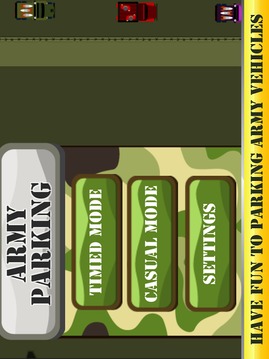 Military Battlefield Parking游戲截圖2
