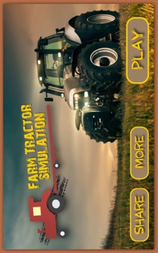 Farm Tractor Simulation Game游戲截圖1