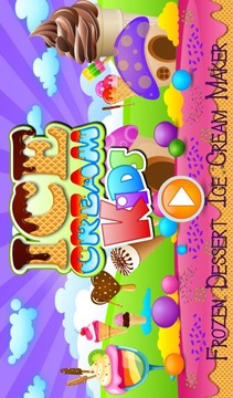 Frozen Dessert Ice Cream Maker游戲截圖5