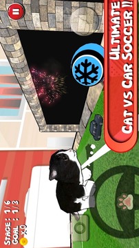 Cat vs Car - Ultimate Soccer游戲截圖1