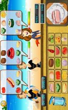 Cooking Chef Beach Bistro游戲截圖4