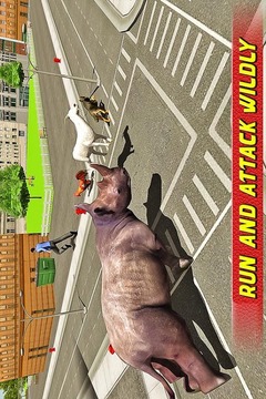 Angry Rhino Revenge Simulator游戲截圖2