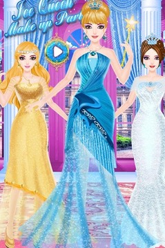 Ice Queen Make Up Party游戲截圖1