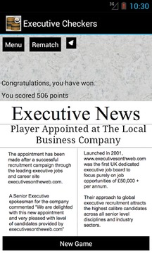Executive Checkers游戲截圖4